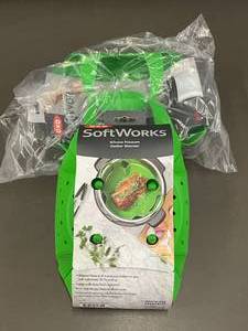 lot 185 image: OXO SoftWorks Silicone Pressure Cooker Steamer - 2-Pack