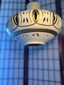 Vintage Ceramic Pendant Lamp, 1960s