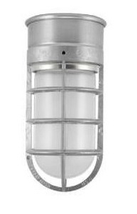 (Qty 2) Flush Mount Guard Sconce