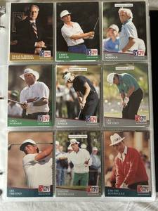 Early 90s Pro PGA Tour Set and Binder