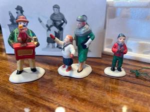Collection Dept 56 Heritage Village, Organ Grinder Set