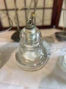 (Qty) Heavy Duty Glass Pendants (used in great condition)
