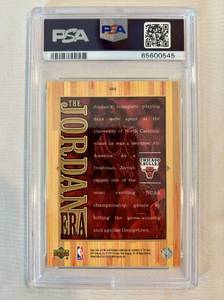 1999 UD Athlete Century Michael Jordan The Jordan Era #JE2 PSA 8