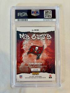 2021 Panini Instant Tom Brady My City #MC30 PSA 9