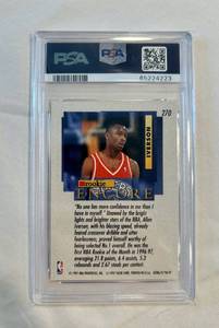 1996 Ultra Allen Iverson Rookie #270 PSA 9