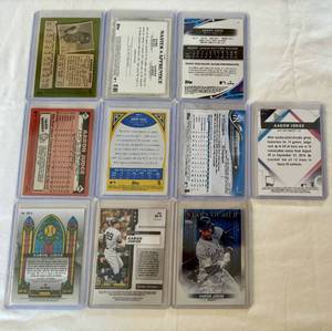 Aaron Judge Baseball Card Lot