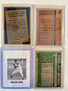 Nolan Ryan Vintage Baseball Cards