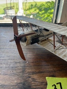 Metal airplane