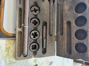 Vintage tap & die set