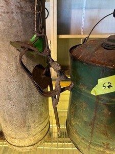 Metal can, gas can,  trap