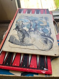 Vintage games and puzzles