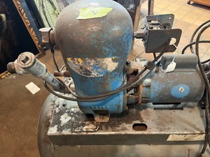 Air tank, pump, electric motor