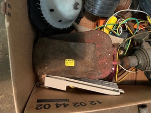 Box of electrical, fuel pump