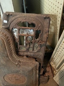 Vintage stove parts
