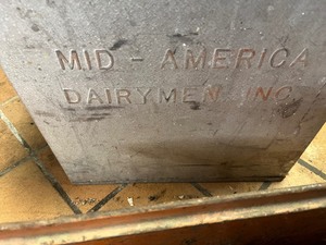 Metal cooler and boxes
