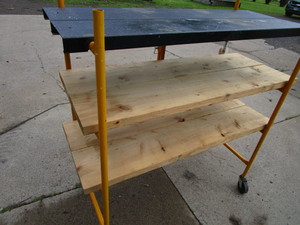 lot 63 image: Folding Painting Scaffold