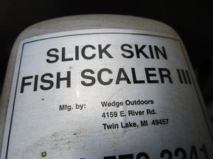 lot 80 image: Slick Skin Fish Scaler