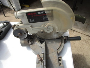 lot 103 image: Craftsman Compound Miter Saw