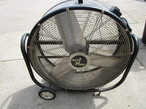 lot 105 image: Industrial Floor Fan