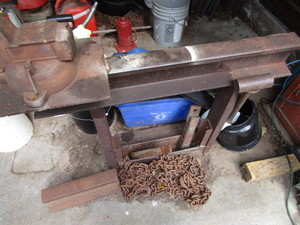 lot 116 image: Custom Anvil, Homemade