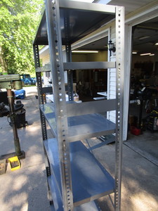 lot 149 image: Metal Shelving
