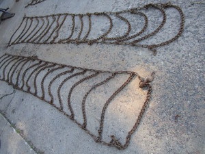 lot 140 image: Tractor Tire Chains