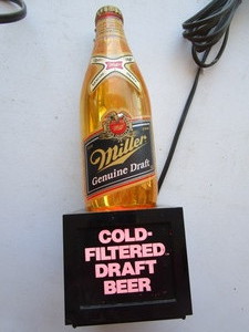 lot 162 image: MGD Lighted Bottle