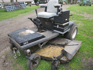 lot 10 image: Schweiss Zero Turn Mower, Cab, Snowblower