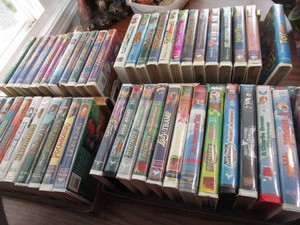 lot 205 image: VHS Tapes, Childrens