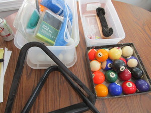 lot 203 image: Table Tennis, Pool Balls & More