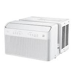 lot 2 image: Midea 8,000 BTU 115V Window Air Conditioner Cools 350 Sq. Ft. with Wi-Fi and ENERGY STAR in White