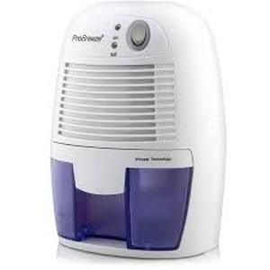 lot 8 image: Pro Breeze 0.45-Pint Dehumidifier with Bucket and Auto Shut Off