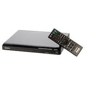 lot 14 image: Sony 1080p Upscaling DVD Player - Black (DVPSR510H)