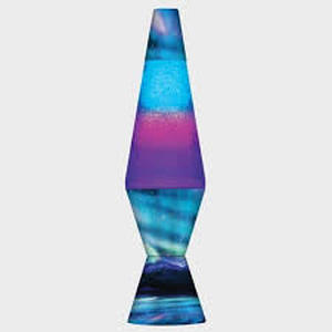 lot 16 image: 14.5 Lava Lamp Blue - Lava Lite