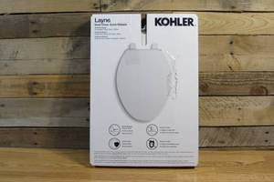 lot 22 image: Kohler Layne Quick Release Toilet Seat - Elongated