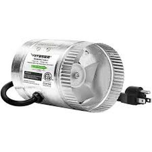 lot 28 image: VIVOSUN 4 in. 100 CFM Inline Duct Fan with 5.5 ft. Grounded Power Cord