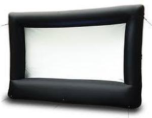 lot 74 image: OUTDOOR SCREEN INFLATABLE OUTDOOR SCREEN, 10.5FT.