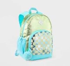 lot 115 image: Kids 16.5 Backpack Sequin Checkered - Cat & Jack