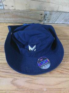 lot 140 image: MISSION Cooling Bucket Hat - Unisex Wide-Brim Hat-Navy