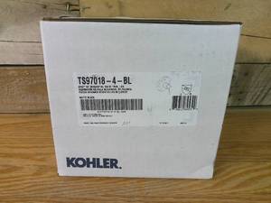 lot 150 image: Kohler Avid Dual Function Pressure Balanced Valve Trim Only K-TS97018-4-BL