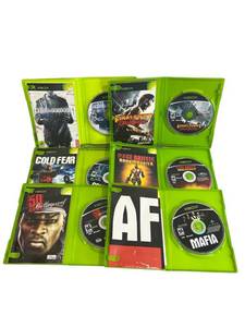 lot 6 image: Used XBOX M Games including Indigo Prophecy, Final Fight Streetwise, Cold Fear, 50 Cent Bulletproof, Mace Griffin Bounty Hunter, and Mafia