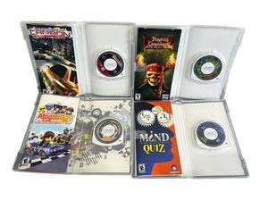 lot 10 image: Used PlayStation Portable PSP Video Game Lot including Need for Speed Carbon