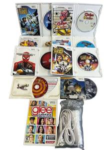 lot 12 image: Used Lot of Nintendo Wii Games including Spider-man Web of Shadows, Zelda Links Crossbow Training, Chicken Blaster, and More