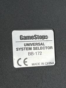 lot 23 image: Gamestop Universal System Selector BB-172