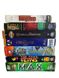 lot 34 image: Vintage PC Video Game Lot including The Next Tetris (New Sealed), Mega Babies (New Sealed), Gangsters, and More
