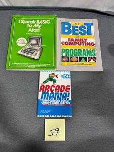 lot 59 image: Vintage Video Game Guides including Arcade Mania By Brian Ashcraft