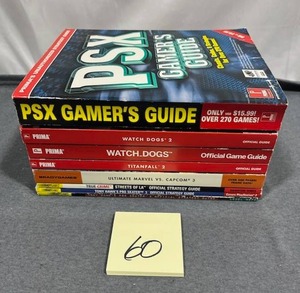 lot 60 image: Brady Games and Prima Video Game Guides Lot