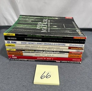 lot 66 image: Vintage Brady Games and Prima Video Game Players Guides
