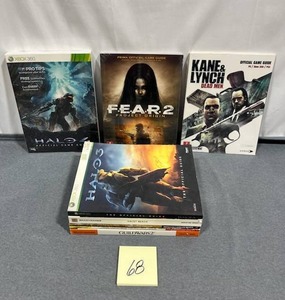 lot 68 image: Official Video Game Players Game Guides including Halo 4, Fear 2, and Kane & Lynch Dead Men