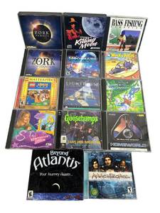 lot 82 image: Huge T and E PC Game Lot including Zork Nemesis, Moonbase Commander, Beyond Atlantis, Under a Killing Moon, and More